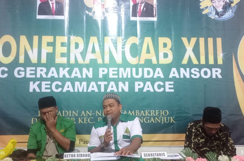  Gelar Konferensi, M Bahrul Ulum Terpilih Ketua PAC GP Ansor Pace Nganjuk