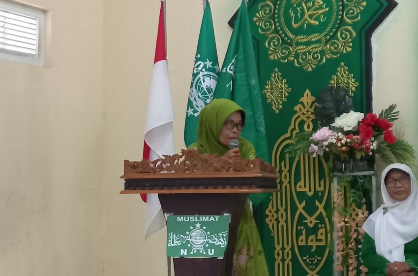  Hadiri Konferancab Muslimat NU Baron, Hj Siti Muthiah Huda Ungkap Tiga Tujuan Konferensi